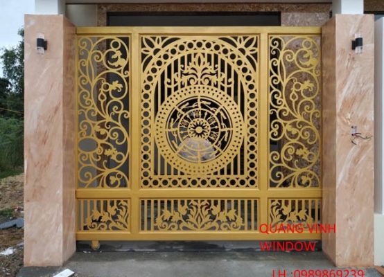 Cửa cổng sắt CNC đà nẵng