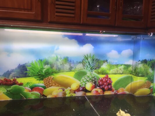 tranh kính bếp 3D tại đà nẵng