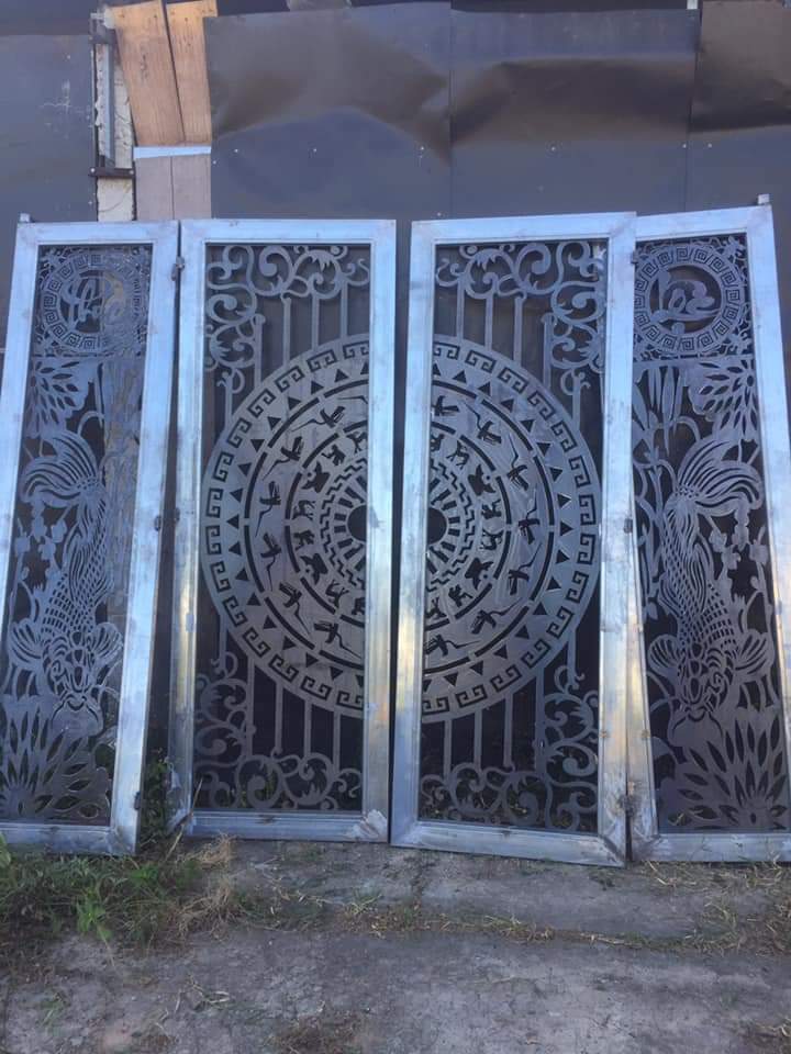 cửa cổng sắt nghệ thuật đà nẵng